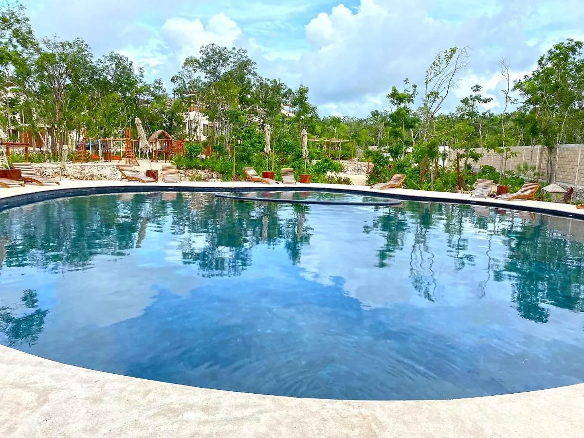 Relax Tulum Family Friendly Apartment In The In The Jungle - Pools & Cenotes
